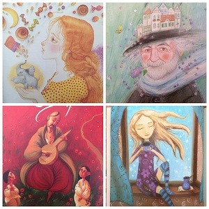 В Киеве проходит выставка иллюстраций к детским книгам